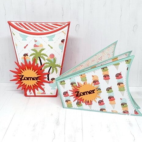 Crealies Create A Box Dies No. 23 Standing Pillowbox (CCAB23) Crealies Create A Box Dies No. 23 Standing Pillowbox (CCAB23)