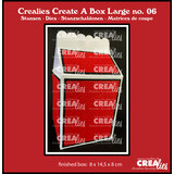 Crealies Create A Box Large Dies No. 6 Milk Carton Large (CCABL06)