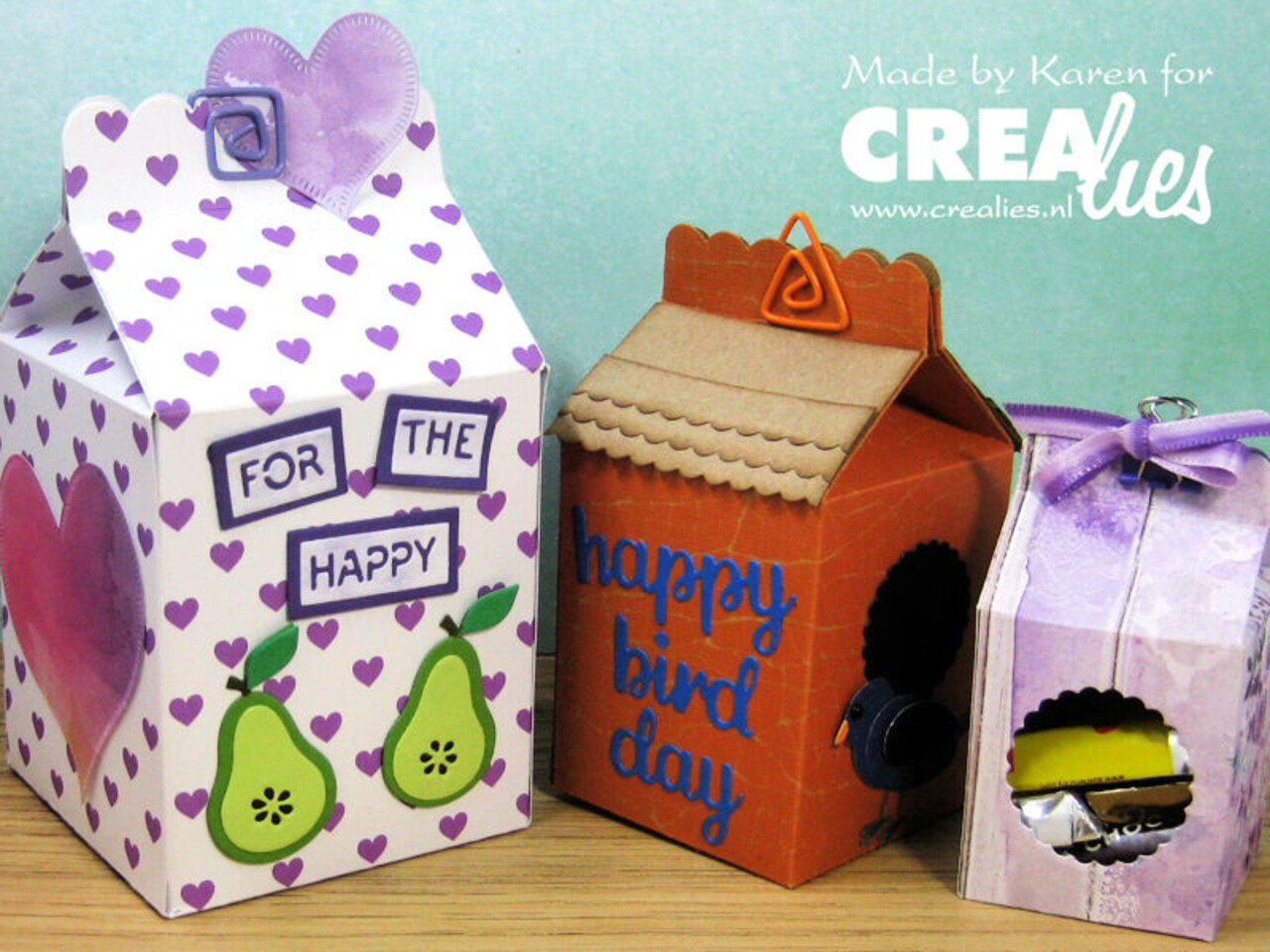 Crealies Create A Box Large Dies No. 6 Milk Carton Large (CCABL06) Crealies Create A Box Large Dies No. 6 Milk Carton Large (CCABL06)