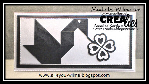 Crealies Inside Or Out Dies No. 19 Lucky Clover (CLIO19)