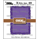 Crealies X-tra Dies No. 49 ATC Rough Edges (CLXtra49)