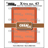 Crealies X-tra Stansen No. 47 ATC Stiksteeklijn (CLXtra47)