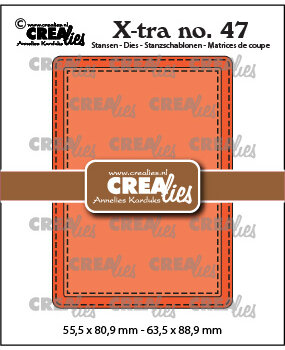 Crealies X-tra Stansen No. 47 ATC Stiksteeklijn (CLXtra47)