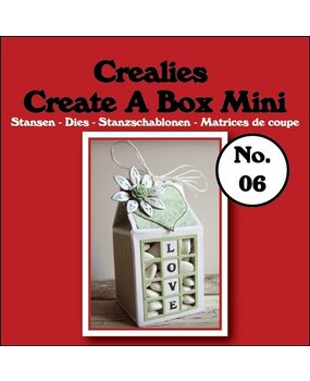 Crealies Create A Box Mini Dies No. 06 Milk Carton (CCABM06)