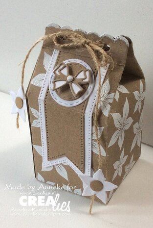 Crealies Create A Box Mini Dies No. 06 Milk Carton (CCABM06)