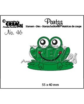 Crealies Partzz Dies No. 46 Frog (CLPartzz46)