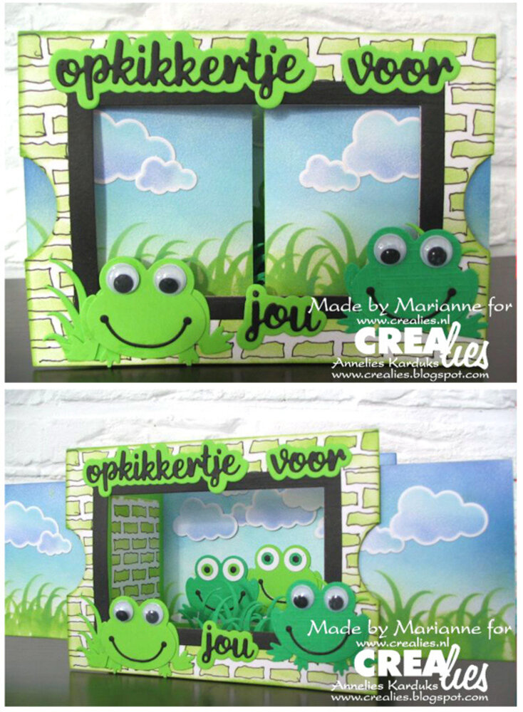 Crealies Partzz Dies No. 46 Frog (CLPartzz46)