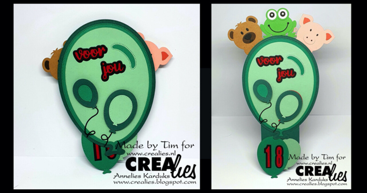 Crealies Partzz Dies No. 46 Frog (CLPartzz46)