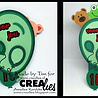Crealies Partzz Dies No. 46 Frog (CLPartzz46)