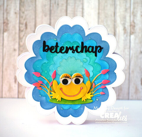 Crealies Partzz Stansen No. 46 Kikker (CLPartzz46)