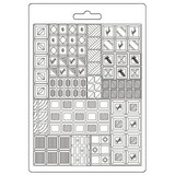 Stamperia Coffee and Chocolate Soft Mould A5 Bars (K3PTA5659) (DISCONTINUED)