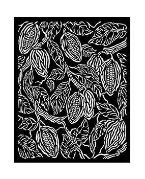 Stamperia Coffee and Chocolate Thick Stencil 20x25cm Coffee Texture (KSTD148) (DISCONTINUED)
