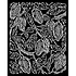Coffee and Chocolate Thick Stencil 20x25cm Coffee Texture (KSTD148) (DISCONTINUED)