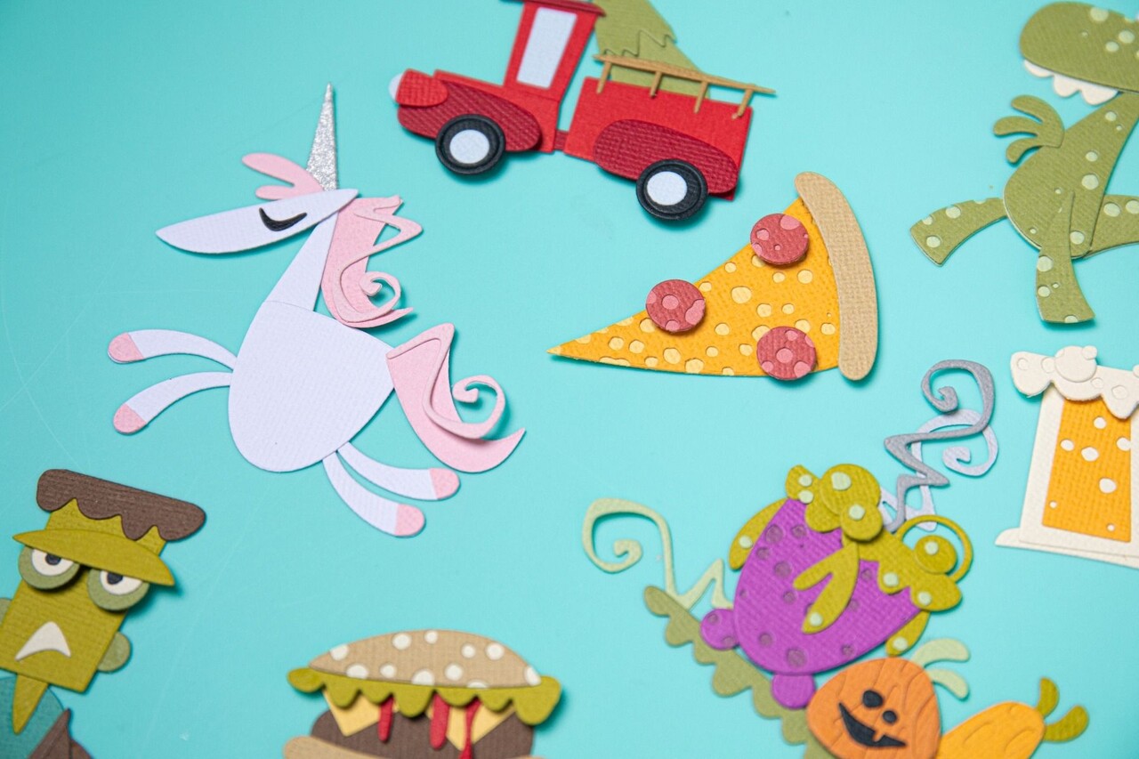 Sizzix Thinlits Die by Pete Hughes Infinite Doodles #1 (59pcs) (666523)