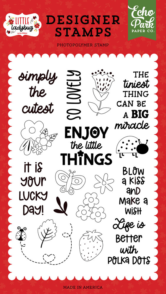 Echo Park Simply The Cutest Designer Stamps (LLB347043) (DISCONTINUED) Echo Park Simply The Cutest Designer Stamps (LLB347043) (DISCONTINUED)
