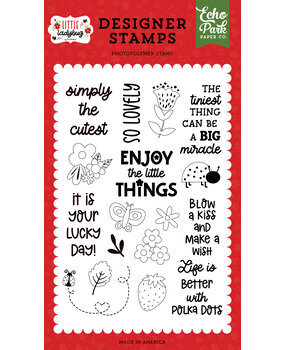 Echo Park Simply The Cutest Designer Stamps (LLB347043) (DISCONTINUED)