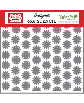 Echo Park Daisy Days Stencil (LLB347034) (DISCONTINUED)
