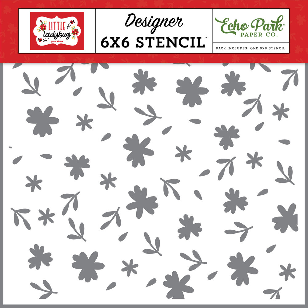 Echo Park Gorgeous Garden Stencil (LLB347033) (OUTLET) Echo Park Gorgeous Garden Stencil (LLB347033) (OUTLET)