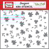 Echo Park Gorgeous Garden Stencil (LLB347033) (OUTLET)