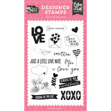 Echo Park Love Is All You Need Designer Stamps (LN344044) (DISCONTINUED)