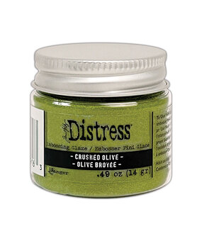 Ranger Tim Holtz Distress Embossing Glaze Crushed Olive 1 oz (TDE79163) Ranger Tim Holtz Distress Embossing Glaze Crushed Olive 1 oz (TDE79163)