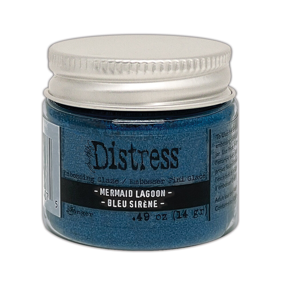 Ranger Tim Holtz Distress Embossing Glaze Mermaid Lagoon 0.49 oz (TDE84075) Ranger Tim Holtz Distress Embossing Glaze Mermaid Lagoon 0.49 oz (TDE84075)