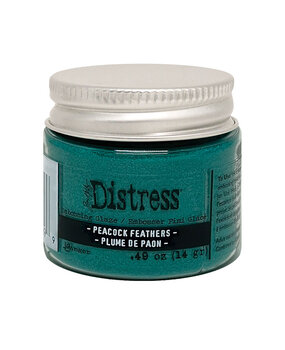 Ranger Tim Holtz Distress Embossing Glaze Peacock Feathers 0.49 oz (TDE84099) Ranger Tim Holtz Distress Embossing Glaze Peacock Feathers 0.49 oz (TDE84099)