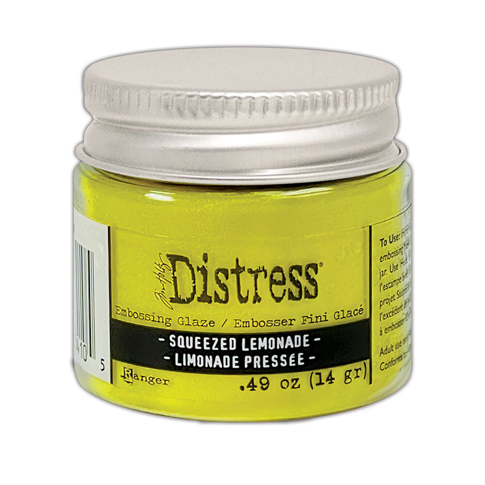Ranger Tim Holtz Distress Embossing Glaze Squeezed Lemonade 1 oz (TDE84105) Ranger Tim Holtz Distress Embossing Glaze Squeezed Lemonade 1 oz (TDE84105)