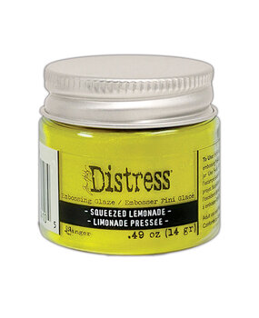 Ranger Tim Holtz Distress Embossing Glaze Squeezed Lemonade 1 oz (TDE84105) Ranger Tim Holtz Distress Embossing Glaze Squeezed Lemonade 1 oz (TDE84105)