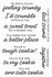 Cookie Crumbs Clear Stamps (CS-846) (OUTLET)
