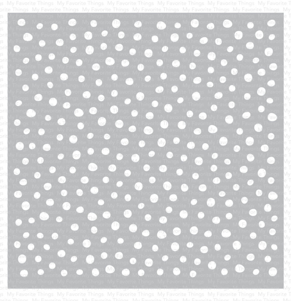 My Favorite Things Heavy Snowfall Stencil (ST-190) (DISCONTINUED)