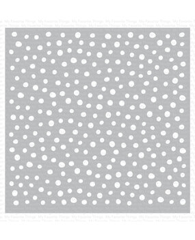 My Favorite Things Heavy Snowfall Stencil (ST-190) (OUTLET)