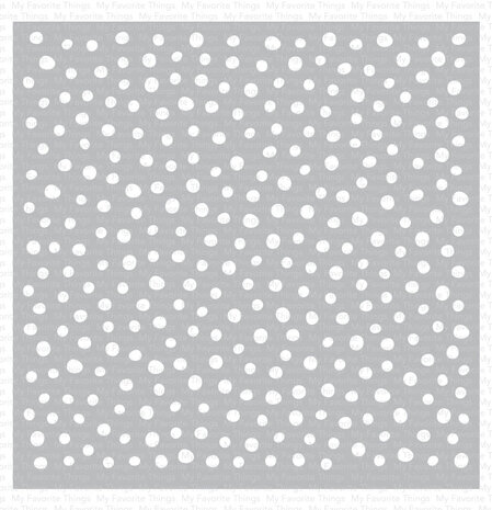 My Favorite Things Heavy Snowfall Stencil (ST-190) (DISCONTINUED)