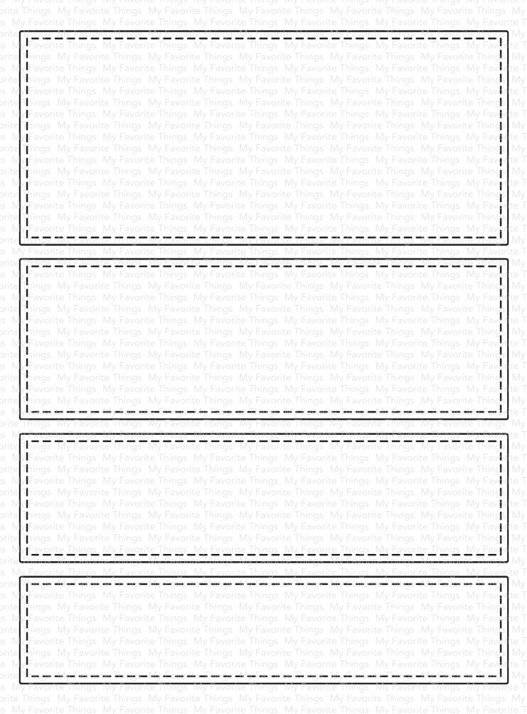 My Favorite Things Horizontal Stitched Strips Die-namics (MFT-2663) My Favorite Things Horizontal Stitched Strips Die-namics (MFT-2663)