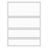 My Favorite Things Horizontal Stitched Strips Die-namics (MFT-2663)