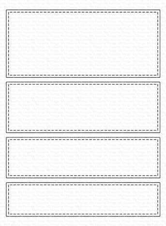 My Favorite Things Horizontal Stitched Strips Die-namics (MFT-2663) My Favorite Things Horizontal Stitched Strips Die-namics (MFT-2663)