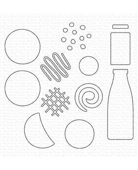 My Favorite Things Milk and Cookies Die-namics (MFT-2672)