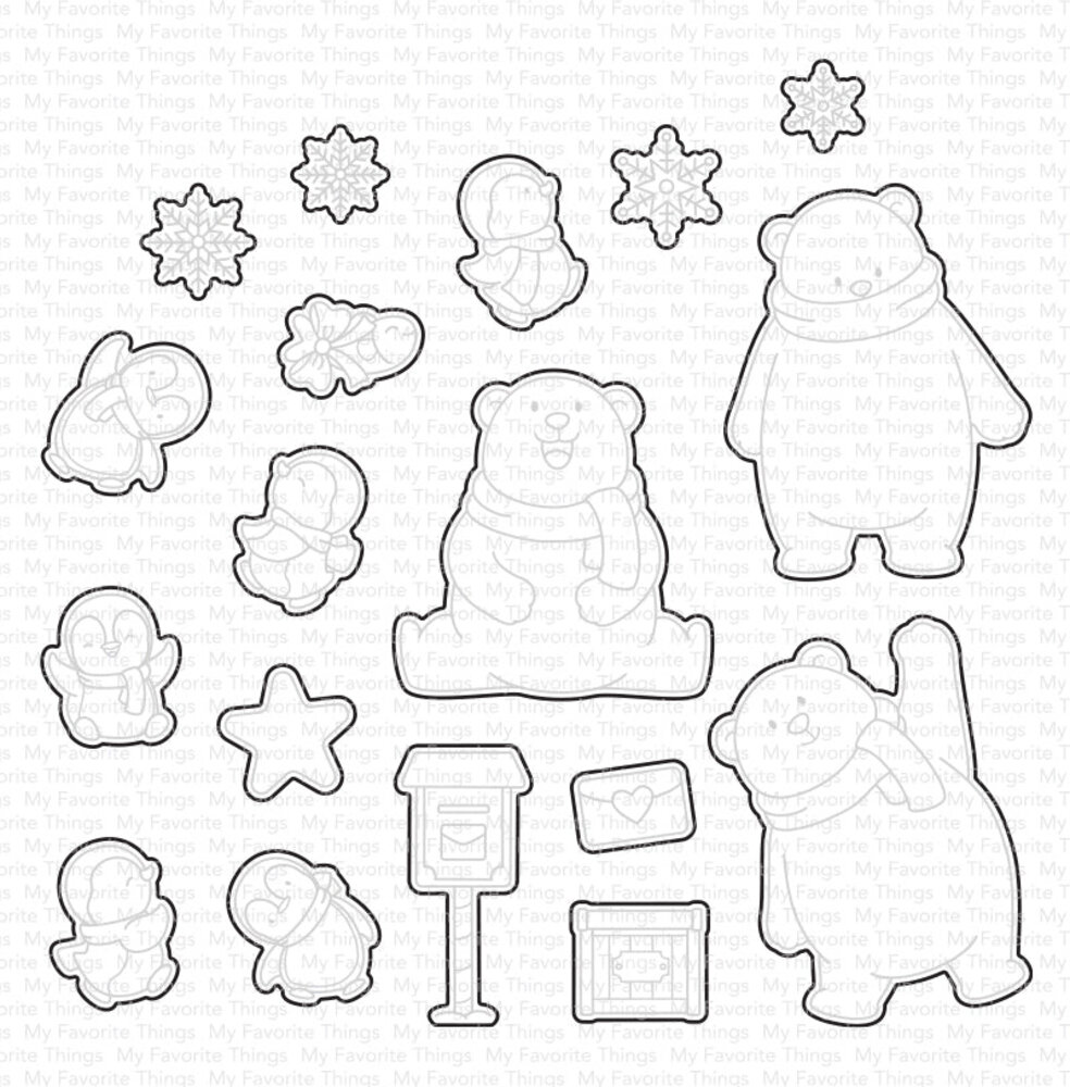 My Favorite Things North Pole Pals Die-namics (MFT-2654) (DISCONTINUED) My Favorite Things North Pole Pals Die-namics (MFT-2654) (DISCONTINUED)