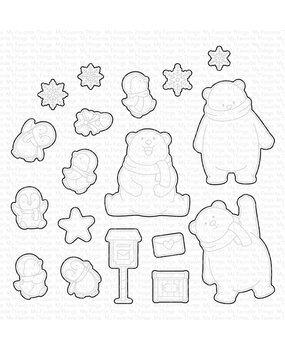 My Favorite Things North Pole Pals Die-namics (MFT-2654) (DISCONTINUED) My Favorite Things North Pole Pals Die-namics (MFT-2654) (DISCONTINUED)