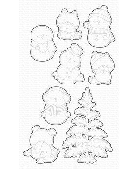 My Favorite Things Snow Happy Die-namics (MFT-2669)