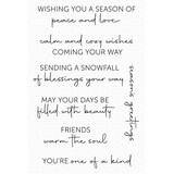 My Favorite Things Snowfall of Blessings Clear Stamps (CS-841)