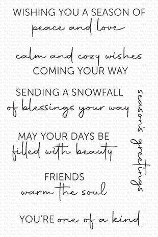 My Favorite Things Snowfall of Blessings Clear Stamps (CS-841) (DISCONTINUED) My Favorite Things Snowfall of Blessings Clear Stamps (CS-841) (DISCONTINUED)