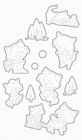 My Favorite Things Winter Kittens Die-namics (MFT-2667) (DISCONTINUED) My Favorite Things Winter Kittens Die-namics (MFT-2667) (DISCONTINUED)