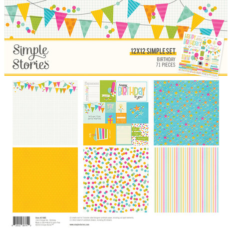 Simple Stories Birthday Collection Kit (21905) (DISCONTINUED) Simple Stories Birthday Collection Kit (21905) (DISCONTINUED)