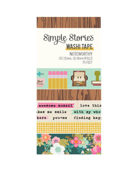 Simple Stories Noteworthy Washi Tape (21329) (OUTLET)
