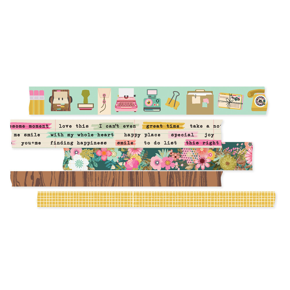 Simple Stories Noteworthy Washi Tape (21329) (DISCONTINUED)