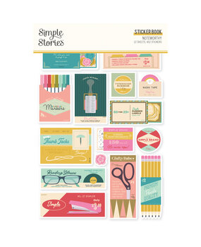 Simple Stories Noteworthy Sticker Book (21324) (OUTLET)
