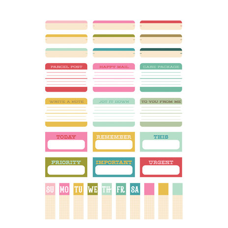 Simple Stories Noteworthy Sticker Book (21324) (OUTLET)