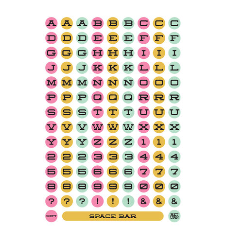 Simple Stories Noteworthy Sticker Book (21324) (OUTLET)