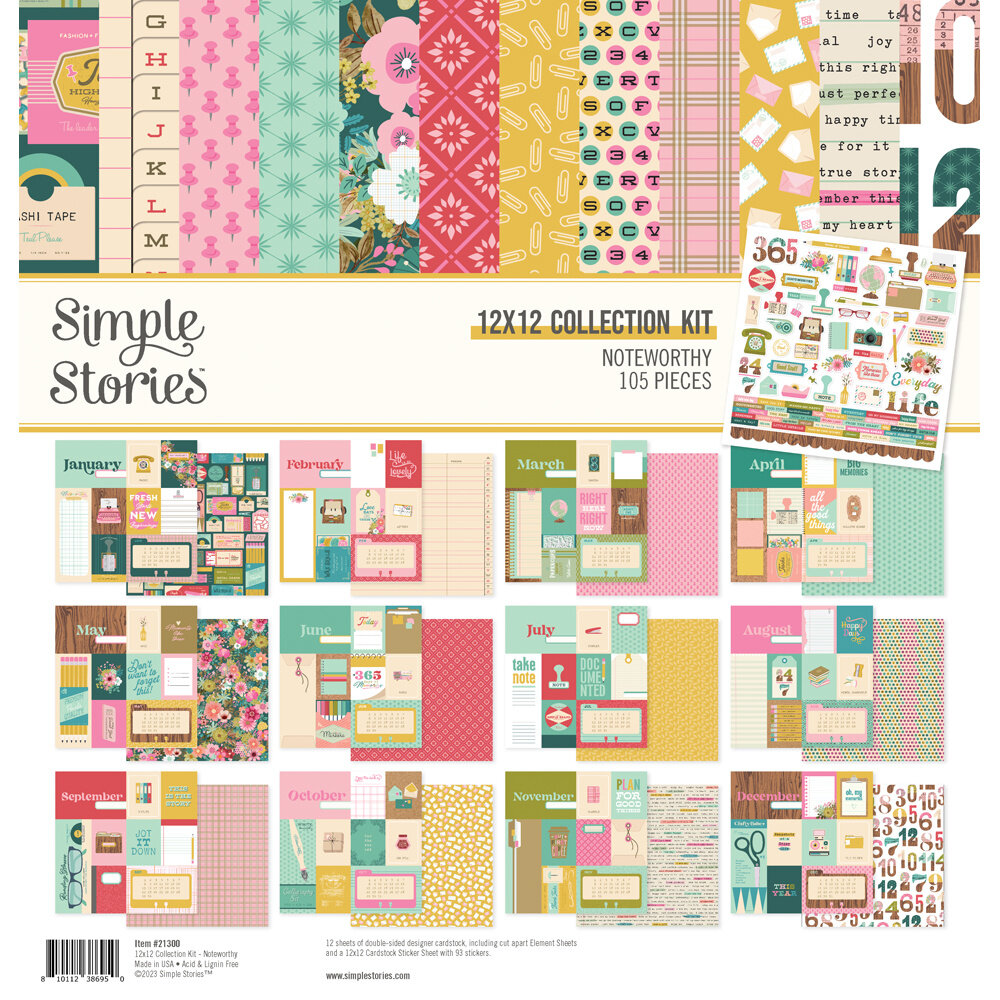 Simple Stories Noteworthy Collector's Essential Kit (21301) (DISCONTINUED)